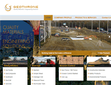 Tablet Screenshot of geothrone.com